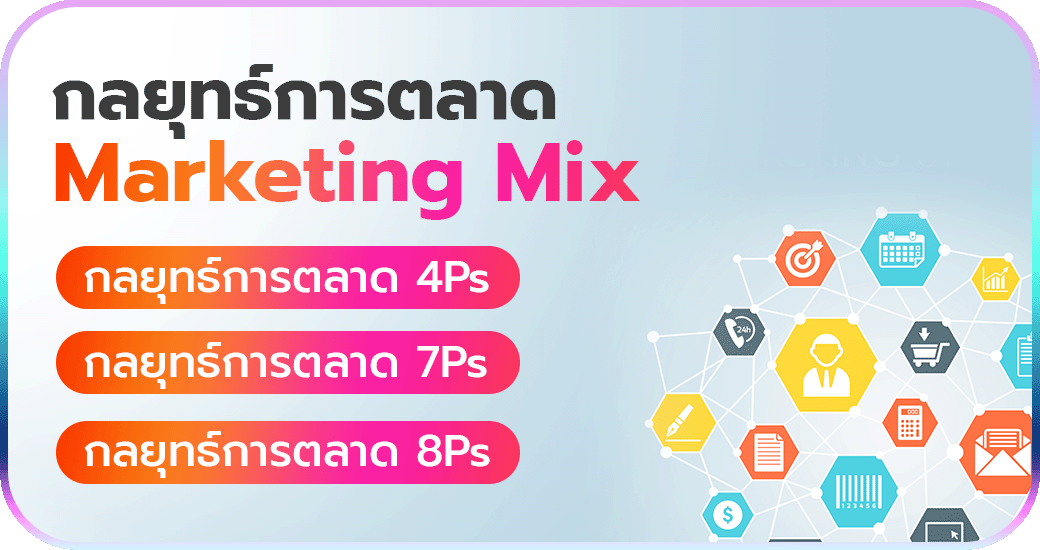 กลยุทธ์การตลาด Marketing Mix