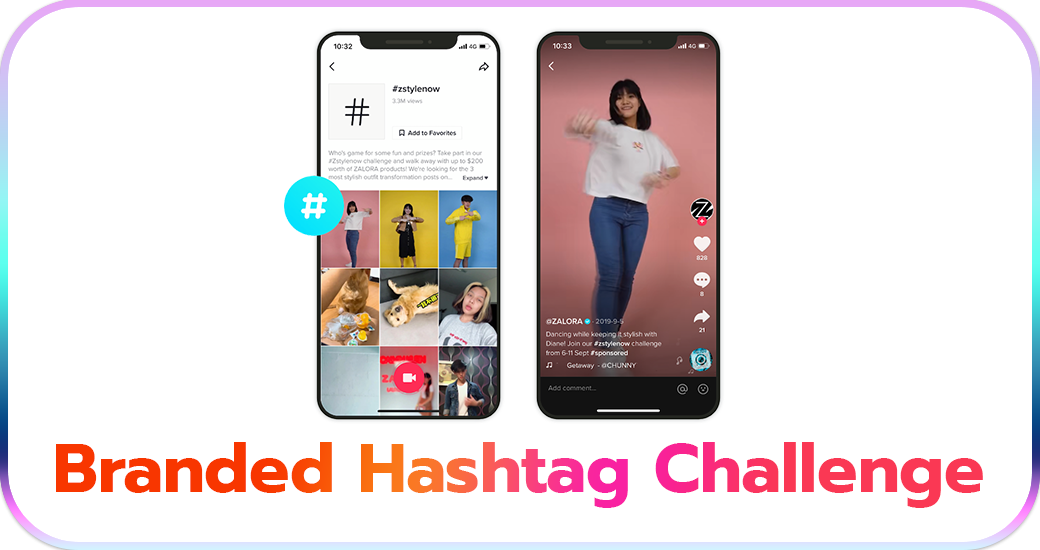 Branded Hashtag Challenge